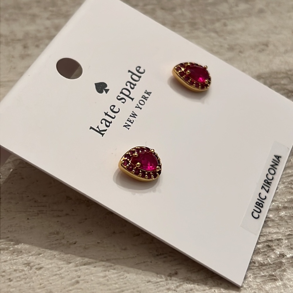Kate Spade Cubic Zirconia earrings